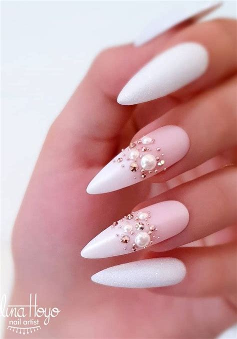The Most Stunning Wedding Nail Art Designs For A Real “wow” Elegant