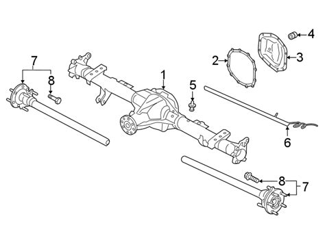 Ford Ranger Drive Axle Shaft Rear Kb3z4234c Lakeland Ford Online