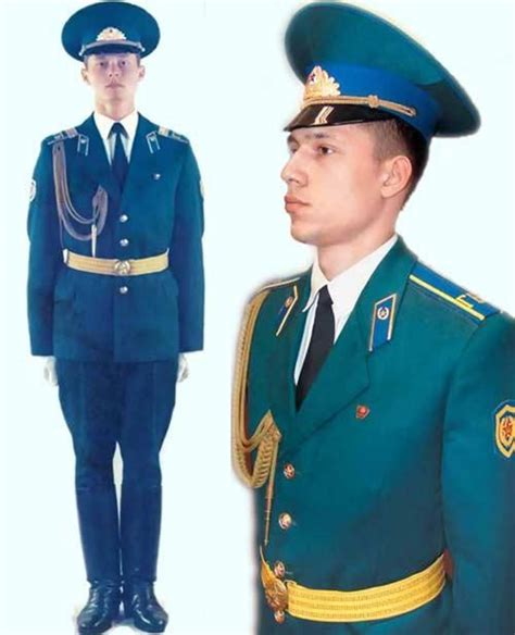 Soviet Kgb Kremlin Regiment Honor Guardsmen In Summer Parade Dress