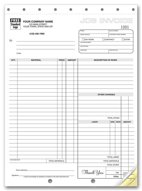 Generic Work Order Form Printable Free Online Form Templates Create