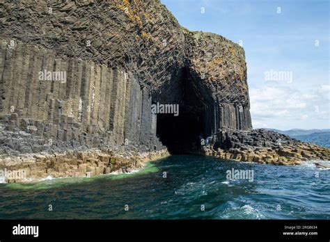 Fingals Cave A Sea Cave On The Uninhabited Island Of Staffa In The