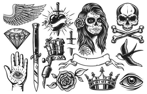 Flash Art Tattoo Designs Flash Tattoo Designs Drawings Elements