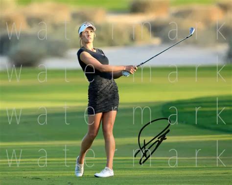 Paige Spiranac Golfer Signiert Sexy Hei X Foto Poster Bild
