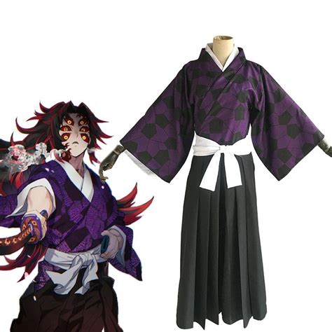 Anime Comic Demon Slayer Kimetsu No Yaiba Cosplay Costumes Kokushibou