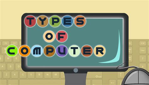 It is different from a digital computer as it can perform numerous. Types of Computer - Technology for Kids | Mocomi