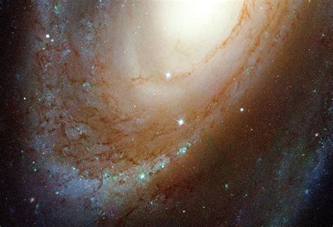 Beautiful Spiral Galaxy Closeup Photograph By Nasa
