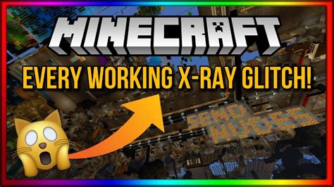 Minecraft Every Working X Ray Glitch Find Strongholds Easily Fast