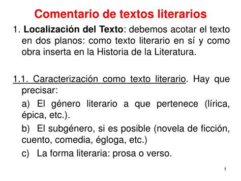 Definicin Y Caractersticas Del Texto Literario