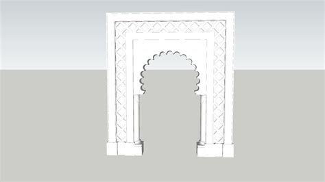 Islamic Arch 3d Warehouse