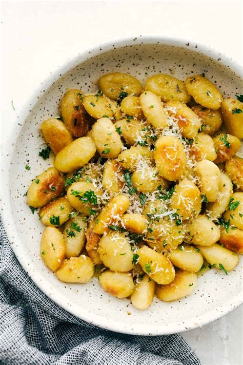 Easy Fried Gnocchi In A Brown Butter Garlic Sauce Blogpapi