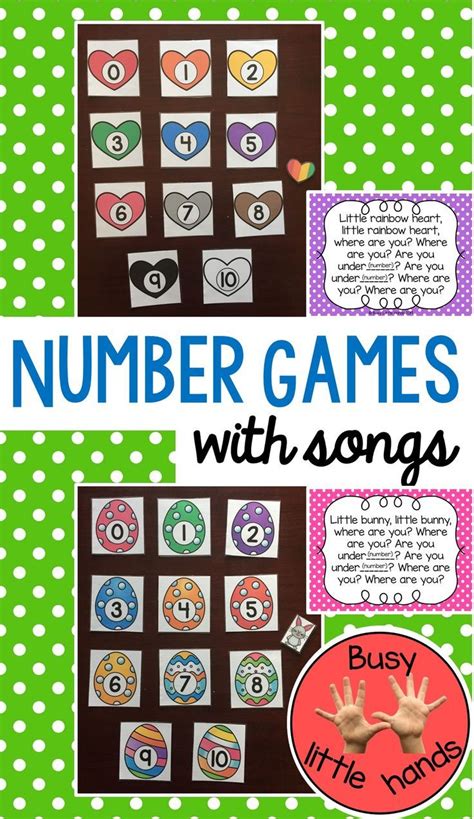 Use These Super Cute Games With Songs With Your Students To Help Them