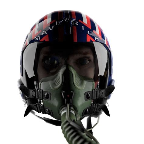 Top Gun Maverick 2022 Helmet Tom Cruise Prop 3d Printable Model Stl