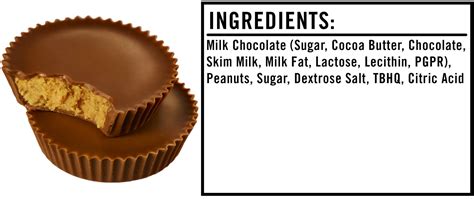 Reeses Cups Nutrition Inside The Reeses Cups Ingredients