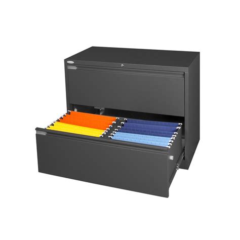 Pull out any labels, paper clips or other items that are sticking to the track and preventing the drawer from operating properly. Steelco Lateral Filing Cabinet 2 Drawer Lockable 710h x ...