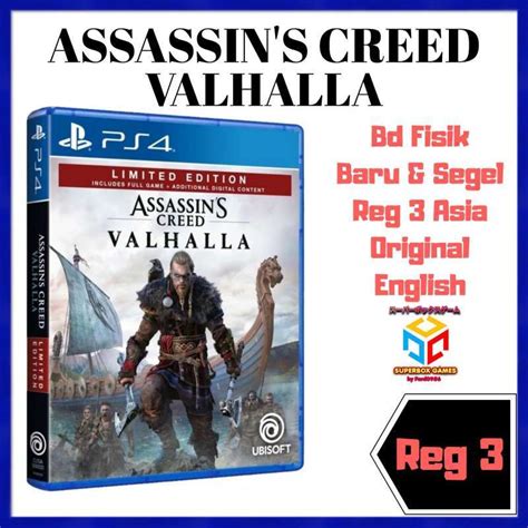 Jual Assassins Creed Valhalla Ps Region English Di Seller Superbox
