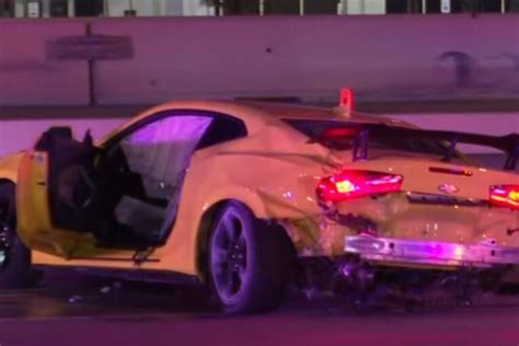 Caught On Camera Awful 140mph Camaro Wreck Kills Three Injures