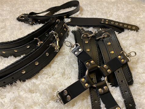 Utimi Piece Bdsm Leather Bondage Set Review Slutty Girl Problems