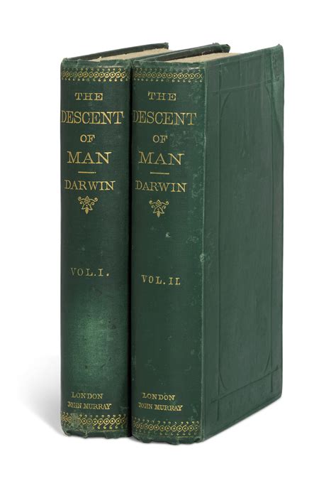 Darwin Charles Robert 1809 1882 The Descent Of Man And Selection