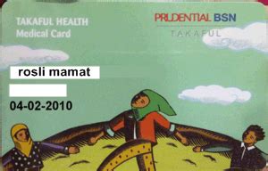 Medical card adalah kad yang memberi kemudahan kepada anda untuk mendapatkan rawatan terbaik di hospital swasta secara cashless. prudential bsn takaful: medical card