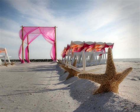 Florida Beach Wedding Aisle Style By Suncoast Weddingssuncoast Weddings