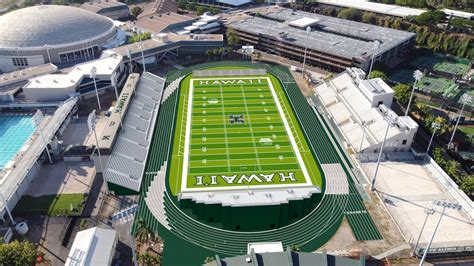Uh Athletics Unveils Renderings Of Retrofitted Clarence Tc Ching