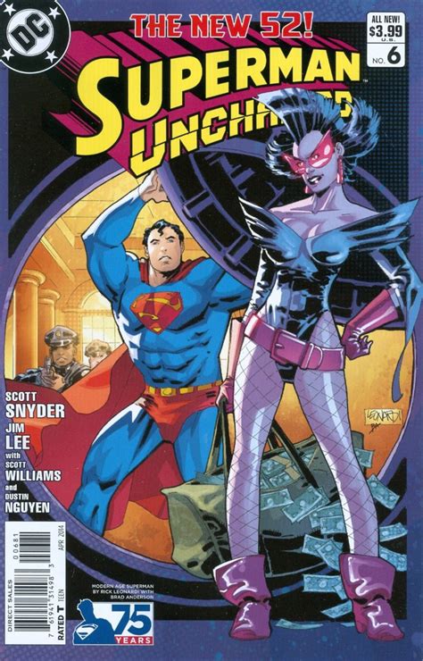 Superman Unchained 6 Variant Cover Mags Only On Anarchy And Shiny