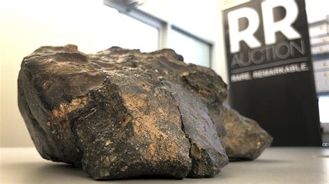 For Sale Certified Lunar Meteorite — Weight 12 Pounds — Mileage