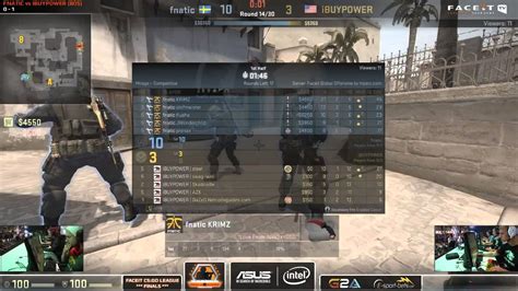 Ibuypower Vs Fnatic On Demirage Faceit Season 2 Lan Grand Finals Cs