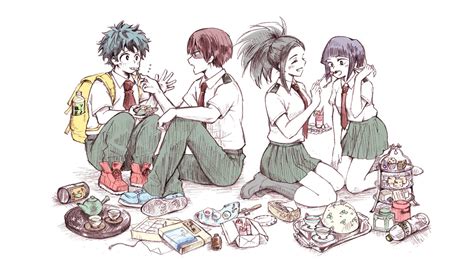 58959 Shoto Todoroki Hd Izuku Midoriya Momo Yaoyorozu Shoto