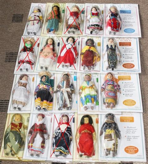 Collectable Porcelain Dolls Of The World In National Costume Ebay