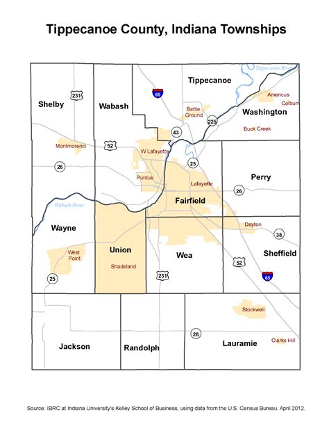 Lafayette Indiana Map Pdf
