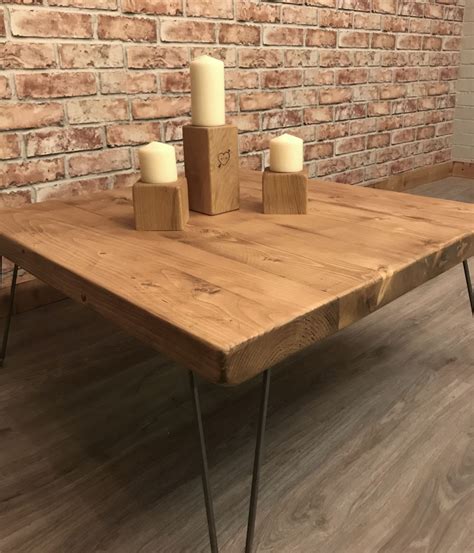 Do you want different size or finish? Rustic chunky Coffee table | Solid Oak Designs