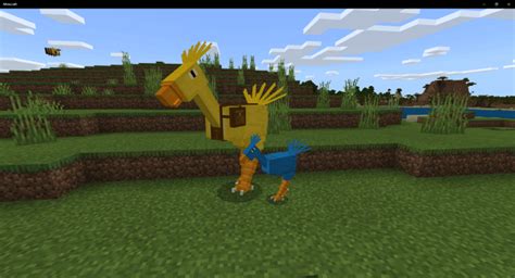 Chocobo Expansion For Minecraft Pocket Edition 114