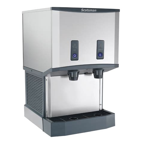 scotsman hid525ab 1 meridian countertop 21 1 4 wide nugget ice air cooled ice machine and water