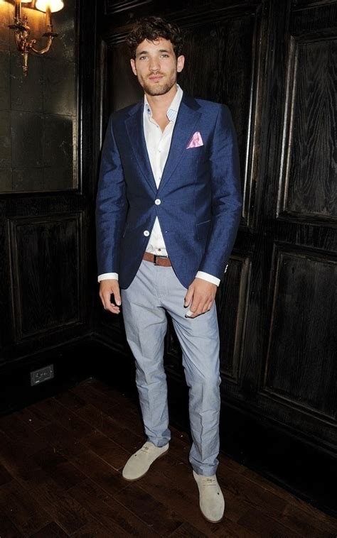 30 Fresh Dark Blue Blazer Outfit Ideas For Men - Fashion Hombre