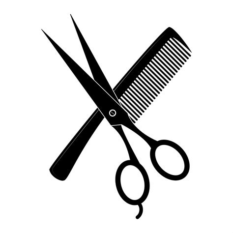 Scissors Comb Hairdressing Clipart Free Stock Photo Public Domain Pictures