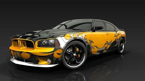 Cars Muscle Cars Creative Dodge Challenger Dodge Charger 1920x1200 Free