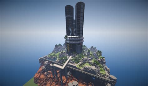 Futuristic Tower Minecraft Project