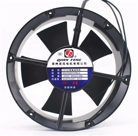 Qa20060yhbl2 Small Axial Fan 220v 65w 045a Cooling Fan Blowerblowers