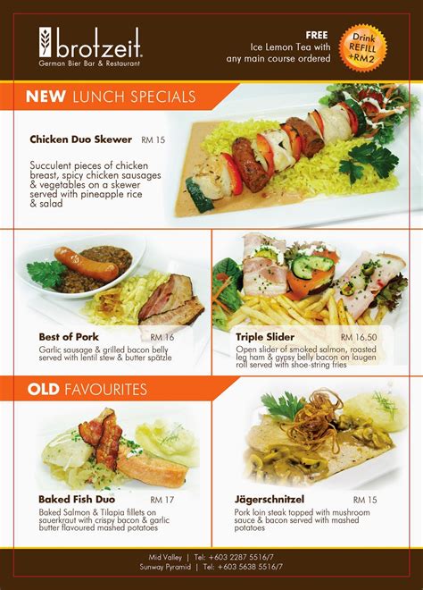 The boulevard, mid valley city: LUNCH PROMOTION AT BROZEIT | Malaysian Foodie