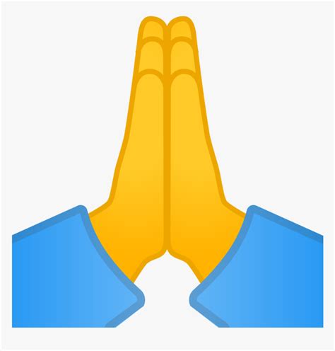 Folded Hands Icon Praying Hands Emoji Png Transparent Png