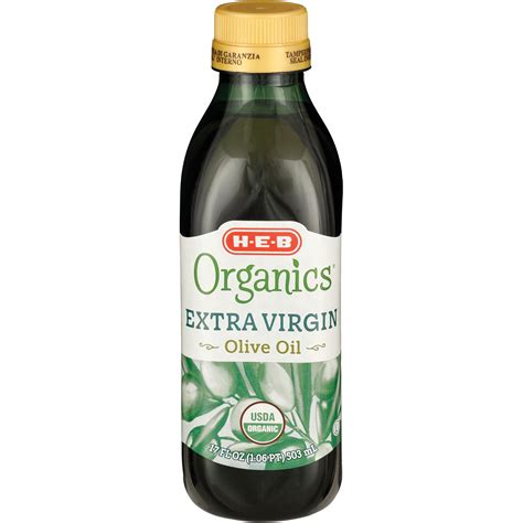 H E B Organics Extra Virgin Olive Oil Shop Oils At H E B