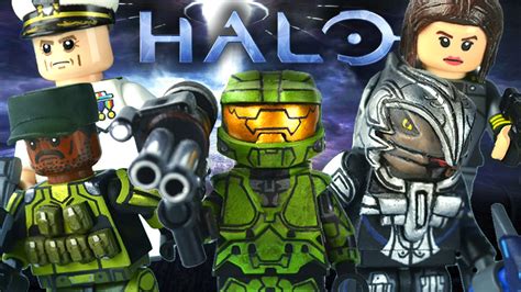 Lego Halo The Master Chief Collection Minifigures Showcase Youtube
