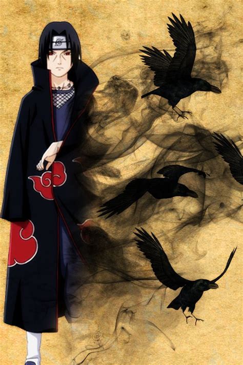Awesome Iphone Itachi Crow Wallpaper Images
