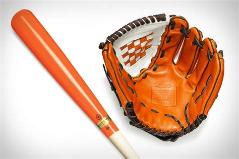 Bat & ball is back! Coach Heritage Baseball Bats & Gloves | Uncrate