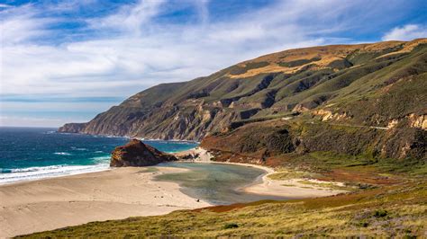 Oceanside Landscape With Sky In Big Sur California Image Free Stock