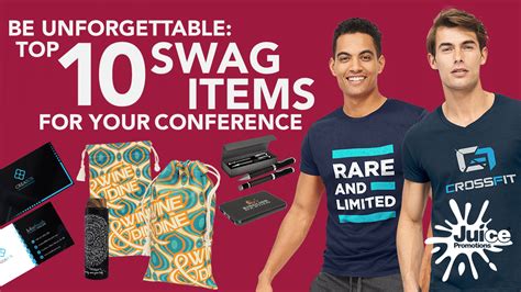 Be Unforgettable Top 10 Swag Items For Your Conference
