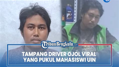Tampang Driver Ojol Viral Yang Pukul Mahasiswi Uin Hingga Nangis
