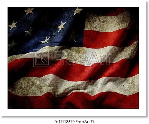 Free Art Print Of American Flag American Flag Artwork Free Art