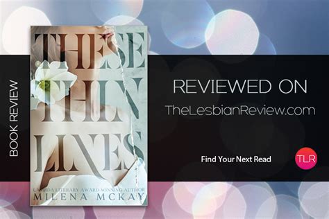 These Thin Lines By Milena Mckay Book Review · The Lesbian Review